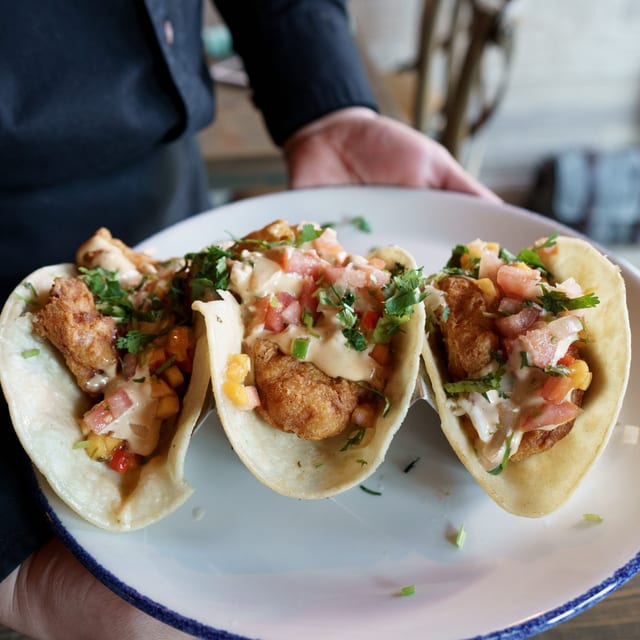 Fish Tacos.
