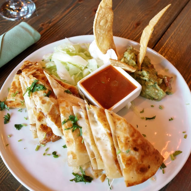 El Sol Carne Asada Quesadilla.