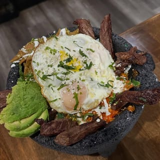 Chilaquiles Molcajete