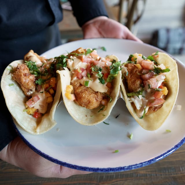Fish Tacos.