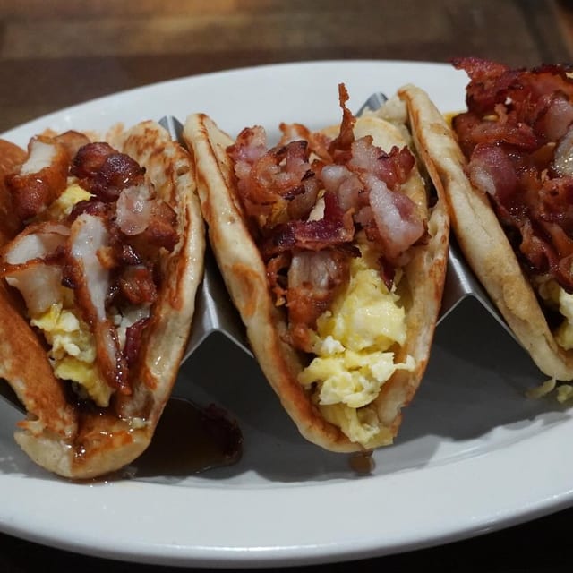 Pancake Tacos.