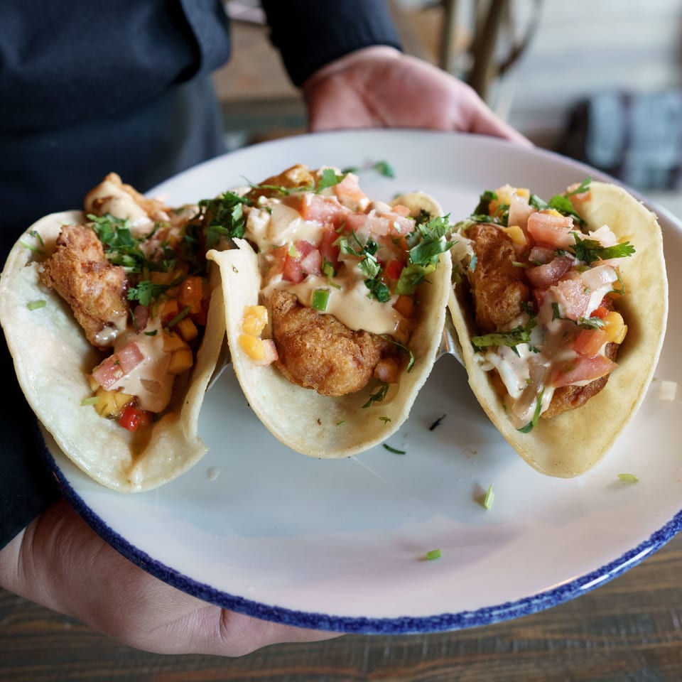 Delicious Fish Tacos Await