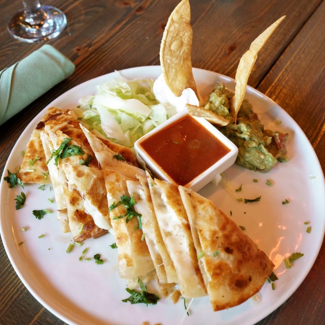 El Sol Carne Asada Quesadilla.
