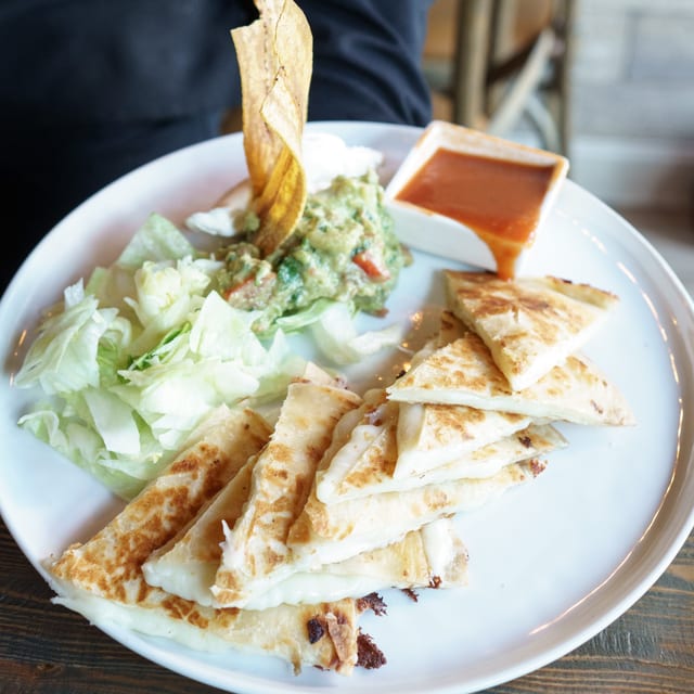 Grilled Chicken Quesadilla.