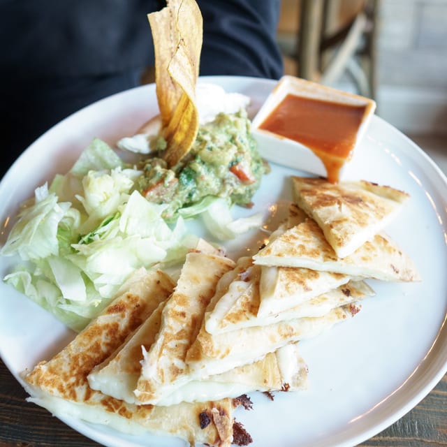 Grilled Chicken Quesadilla.